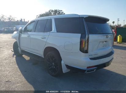 Lot #3036721845 2021 CADILLAC ESCALADE 4WD PREMIUM LUXURY