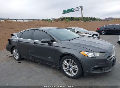 Lot #3035094643 2018 FORD FUSION HYBRID SE