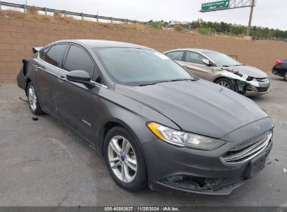 Lot #3035094643 2018 FORD FUSION HYBRID SE