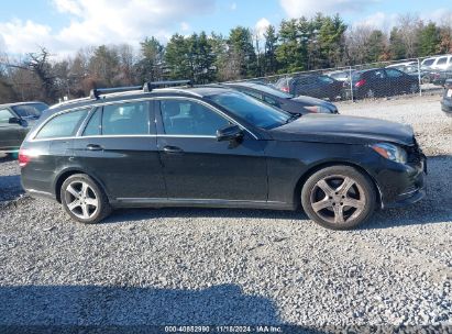 Lot #2995293190 2014 MERCEDES-BENZ E 350 4MATIC