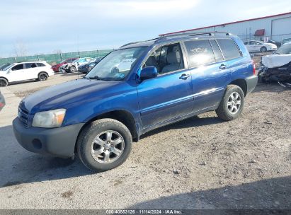 Lot #2992834693 2004 TOYOTA HIGHLANDER V6 W/3RD ROW (A5)