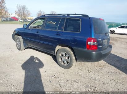 Lot #2992834693 2004 TOYOTA HIGHLANDER V6 W/3RD ROW (A5)