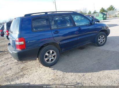 Lot #2992834693 2004 TOYOTA HIGHLANDER V6 W/3RD ROW (A5)