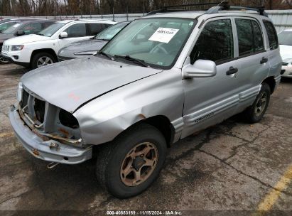 Lot #2992821291 2001 CHEVROLET TRACKER HARD TOP LT