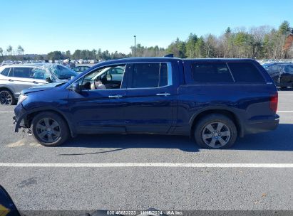 Lot #3035071820 2020 HONDA RIDGELINE RTL-E