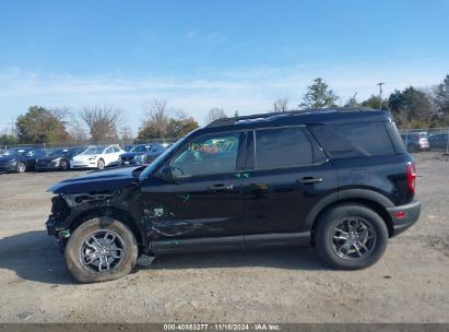 Lot #3052075438 2023 FORD BRONCO SPORT BIG BEND