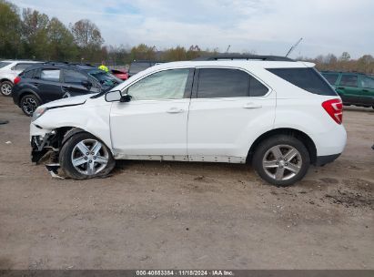 Lot #3025487612 2016 CHEVROLET EQUINOX LT