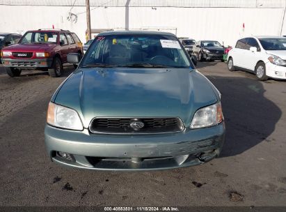 Lot #3035094641 2004 SUBARU LEGACY  (NATL) L/L W/35TH ANNIVERSARY EDITION