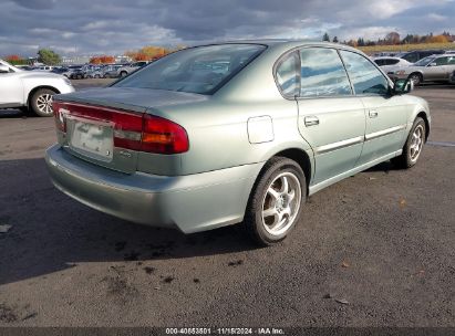 Lot #3035094641 2004 SUBARU LEGACY  (NATL) L/L W/35TH ANNIVERSARY EDITION