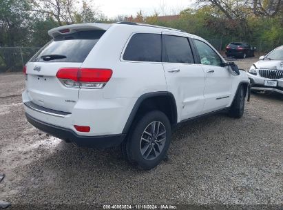 Lot #2996535823 2019 JEEP GRAND CHEROKEE LIMITED 4X4