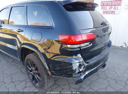 Lot #3036722020 2017 JEEP GRAND CHEROKEE ALTITUDE 4X4