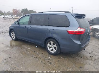 Lot #3035071789 2016 TOYOTA SIENNA LE 8 PASSENGER