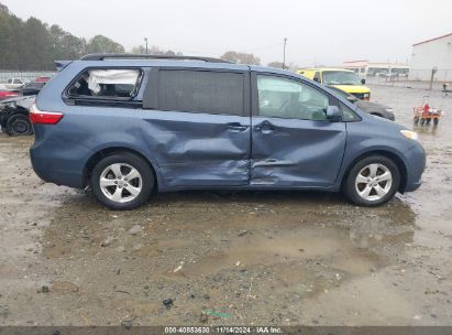 Lot #3035071789 2016 TOYOTA SIENNA LE 8 PASSENGER