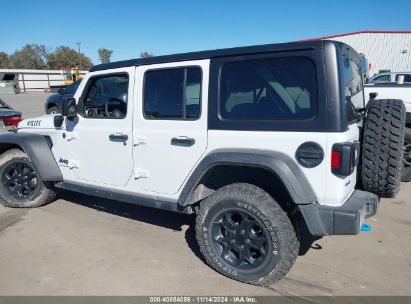 Lot #3053063170 2023 JEEP WRANGLER 4XE 4X4