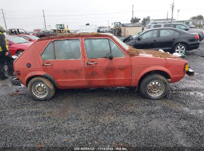 Lot #2992831952 1981 VOLKSWAGEN RABBIT L CUSTOM