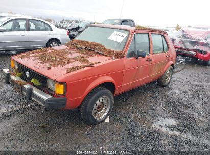 Lot #2992831952 1981 VOLKSWAGEN RABBIT L CUSTOM