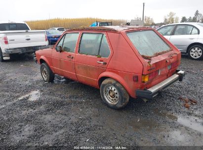 Lot #2992831952 1981 VOLKSWAGEN RABBIT L CUSTOM