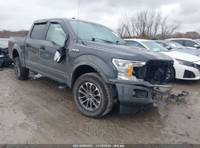 Lot #2992834679 2018 FORD F-150 XLT