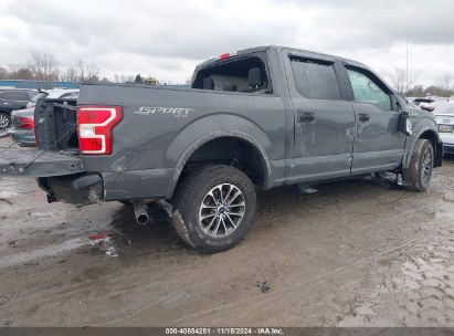 Lot #2992834679 2018 FORD F-150 XLT