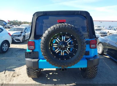 Lot #3056069842 2017 JEEP WRANGLER UNLIMITED SAHARA 4X4