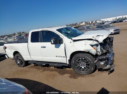 Lot #2992831953 2021 NISSAN TITAN SV 4X4