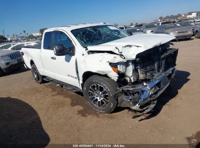 Lot #2992831953 2021 NISSAN TITAN SV 4X4