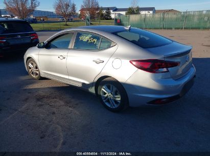 Lot #2990346048 2020 HYUNDAI ELANTRA SEL