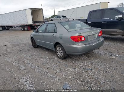 Lot #2992821287 2004 TOYOTA COROLLA LE