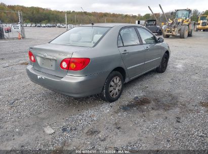 Lot #2992821287 2004 TOYOTA COROLLA LE