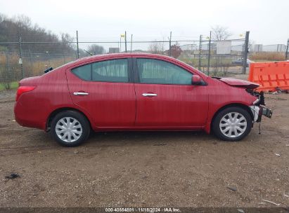 Lot #3035083316 2012 NISSAN VERSA 1.6 SV