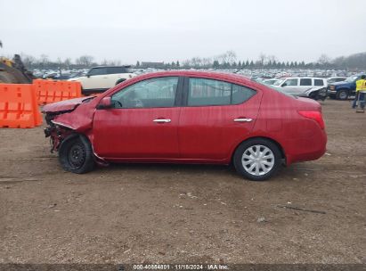 Lot #3035083316 2012 NISSAN VERSA 1.6 SV