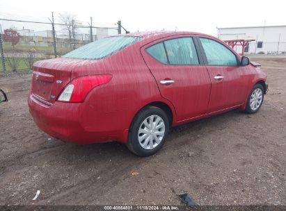 Lot #3035083316 2012 NISSAN VERSA 1.6 SV