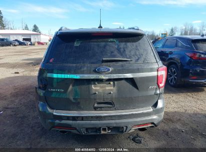 Lot #3035094614 2018 FORD EXPLORER LIMITED