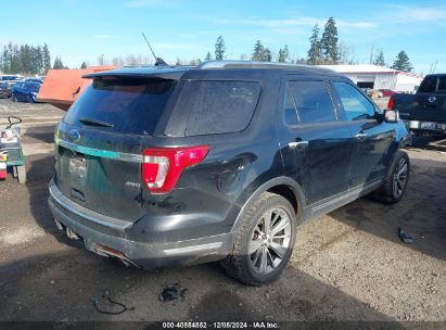 Lot #3035094614 2018 FORD EXPLORER LIMITED