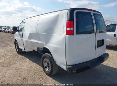 Lot #2992828582 2022 CHEVROLET EXPRESS CARGO RWD 2500 REGULAR WHEELBASE WT