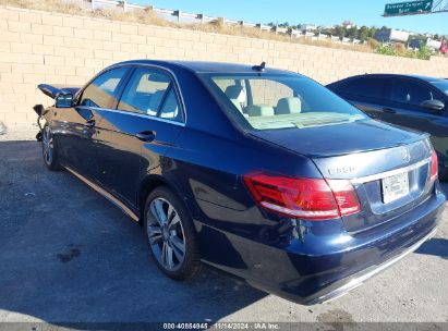 Lot #3050074629 2014 MERCEDES-BENZ E 350