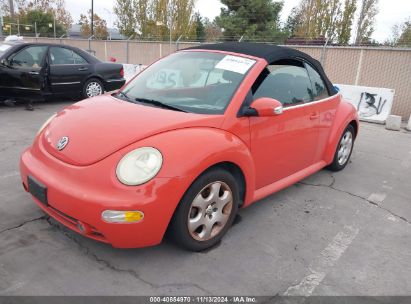 Lot #2992831943 2003 VOLKSWAGEN NEW BEETLE GLS