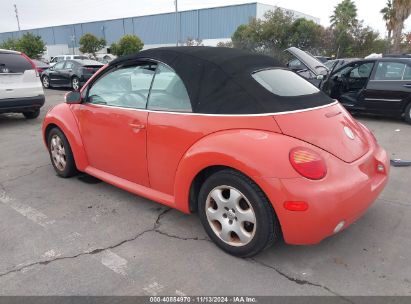 Lot #2992831943 2003 VOLKSWAGEN NEW BEETLE GLS