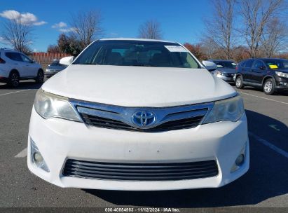 Lot #2992821286 2014 TOYOTA CAMRY HYBRID XLE