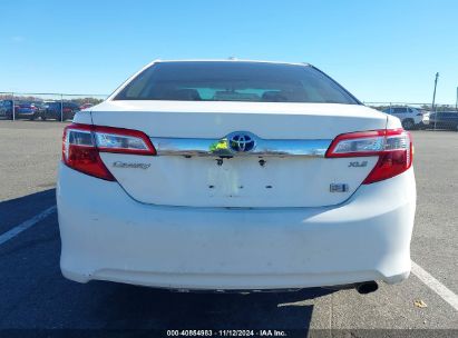 Lot #2992821286 2014 TOYOTA CAMRY HYBRID XLE