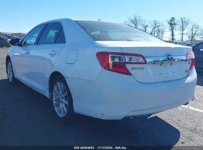 Lot #2992821286 2014 TOYOTA CAMRY HYBRID XLE