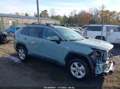 Lot #2992821281 2020 TOYOTA RAV4 HYBRID XLE