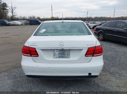 Lot #3005345090 2015 MERCEDES-BENZ E 350 4MATIC