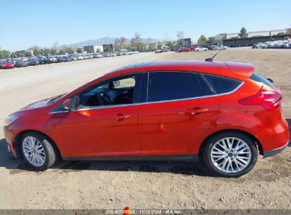 Lot #2992831941 2018 FORD FOCUS TITANIUM