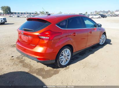 Lot #2992831941 2018 FORD FOCUS TITANIUM