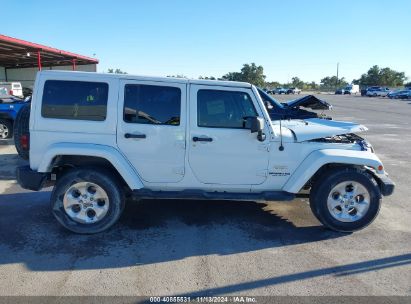 Lot #3050083535 2014 JEEP WRANGLER UNLIMITED SAHARA