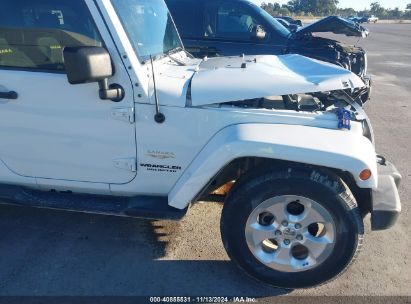 Lot #3050083535 2014 JEEP WRANGLER UNLIMITED SAHARA