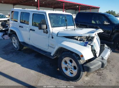 Lot #3050083535 2014 JEEP WRANGLER UNLIMITED SAHARA