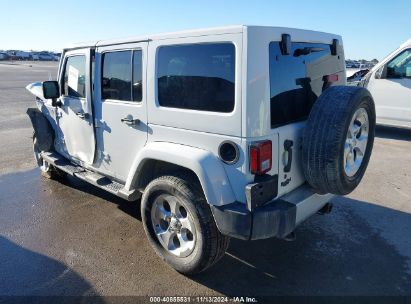 Lot #3050083535 2014 JEEP WRANGLER UNLIMITED SAHARA