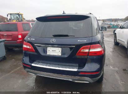 Lot #3051083264 2014 MERCEDES-BENZ ML 350 4MATIC